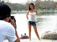 Asombroso, Culo grande, Verga grande, Mamada, Morena, Estilo perrito, Afeitado, Adolescente