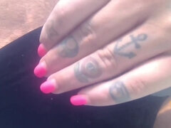 Lady Muffin In After The Anal In The Pool, Milf Drinks Sperm From The Glass (1st )