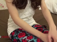 Asiatisch, Besamung, Hd, Japanische massage
