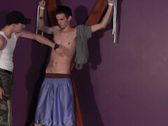 Bondage, Petit ami, Grossier, Homosexuelle, Maigrichonne