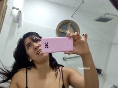 Penetracion con dedos, Masturbación, Tetas naturales, Orgasmo, Coño, Solo