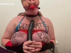 Amateur, Sadomasoquismo, Tetas grandes, Consolador, Gorda, Sexo duro, Humillación