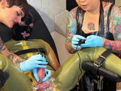 アナル, デカ尻, ボンデージ, イく瞬間, 顔射, フェムドム, 指いじり, ハードコア