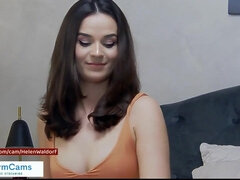 Leie, Hochschule, Dildo, Selbstgemacht, Nackt, Öffentlich, Solo, Titten