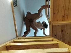 Leie, Blondine, Blasen, Hundestellung, Handjob, Hd, Natürlichen titten, Ablutschen