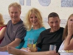 Naughty swingers hot sex party