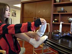 Aziatisch, Chinees, Voeten, Fetisj