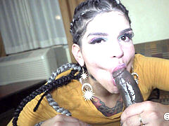 Big cock, Cumshot, Gagging, Money
