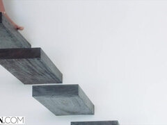 Diep in de keel, Gezichtzitten, Sperma in gezicht, Ondergoed, Realiteit, Roodharige vrouw, Rijden, Trio