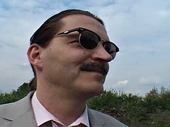 Leie, Blondine, Blasen, Spermaladung, Deutsch, Hardcore, Flotter dreier, Vintage