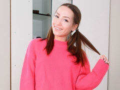 ブロンド, 指いじり, 目瞪口呆, オナニー, ハメ撮り, 一人, ストリッピング, オッパイの