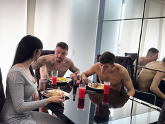 Anal, Doble penetracion, Hd, Enorme, Marido, Desnudo, Español, Trio