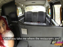 デカパイ, 車, 指いじり, レズビアン, 天然, 自然山雀, オーガズム, 赤毛