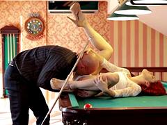 Redhead Taking It ft. Amarna Miller: Blowjob, Doggy  Missonary Porn