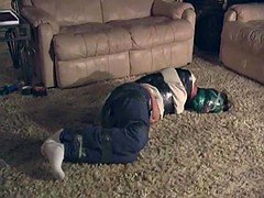 Another duct tape escape challenge