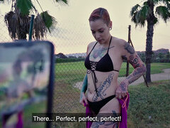be my tattooed cover girl