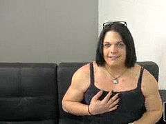 Leie, Wohlbeleibte schöne frauen, Pummelig, Dildo, Masturbation, Transfrau, Solo, Spielzeuge
