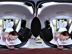 Dreidimensional, In den arsch, Auto, Besamung, Pov, Realität, Rotschopf, Titten