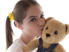 18 jaar, Kont, Pijpbeurt, Hondjeshouding, Natuurlijke tieten, Penis, Mager, Tiener