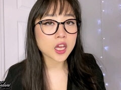 Asiático, Belleza, Hablar sucio, Gafas