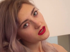 Culo, Rubia, Lencería, Masturbación, Coño, Solo, Adolescente, Tetas