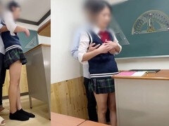 Universidad, Japonés, Adolescente, Uniforme