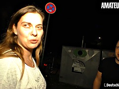 デカパイ, フェラチオ, カップル, ドイツ人, ハードコア, 熟年, 濡れ, 妻