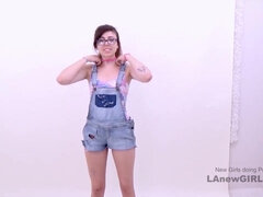 Darkhaired 19 Babe Feels Good Pussyfucked At Audition - Homemade Sex