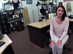 Customers wifey banged in the backroom