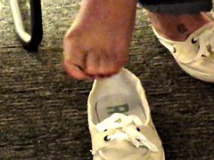Amateur, College, Cute, Feet, Foot fetish, Teen, Voyeur