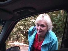 Blondine, Blasen, Schwanz, Oma, Behaart, Riesenschwanz, Milf, Realität