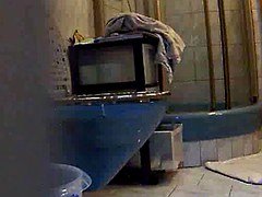 Blonde, Milf, Shower, Voyeur