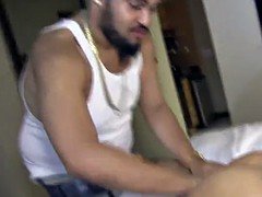 素人, 黒人, チン, 黒人, ラティーナ, ゴックンする