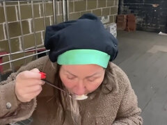 Amateur, Grossier, Femelle, Interracial, De plein air, Pov, Public, Réalité