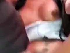 Leie, Grosser schwanz, Paar, Schwanz, Latina, Im freien, Öffentlich, Transfrau