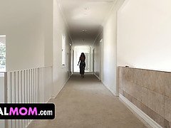 Stepmom Silvia Saige caught masturbating with butt plug & fucked hard by stepson