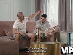 18, 最高, ブロンド, 彼氏, 浮気者, チェコ, 爸, ティーン