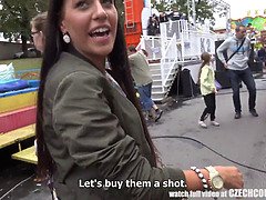 Threesome Sex on Public