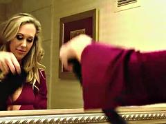 アジア人, ぽっちゃり, デカチン, デカパイ, フェラチオ, ボンデージ, イく瞬間, 淫乱熟女