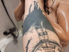 Ssbbw, hottest sex, showering