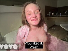 素人, デカチン, フェラチオ, 中出し, 娘, チン, 姉妹, ティーン