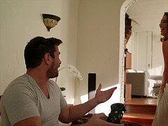 Садо мазо, Минет, Брюнетки, Доминирование, Сперма на лице