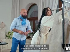 Chica, Belleza, Morena, Polla, Vestido, Coño, Afeitado, Medias largas