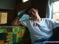 茶髪の, 淫乱熟女, 母, 息子