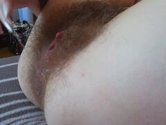 Clitoris grande, Acercamiento, Fetiche, Peludo, Masturbación, Coño, Adolescente, Vibrador