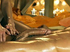 デカチン, ブロンド, 彼女, マッサージ, 淫乱熟女, トルコ人