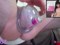 Maschinenfick, Masturbation, Orgasmus, Pumpe, Solo, Jungendliche (18+), Spielzeuge, Netzkamera