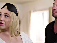 Grote mammen, Blond, Sperma, Man