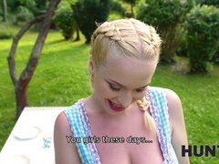 Gros seins, Blonde, Cocu, Tchèque, Européenne, Pigtail, Pov, Nénés