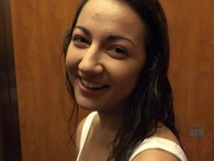 素人, 茶髪の, 彼女, ヌード, ハメ撮り, オマンコ, 剃毛, 靴下